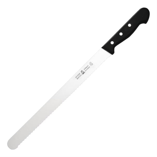 Gustav Emil Ern Serrated Slicer Black 30.5cm l027