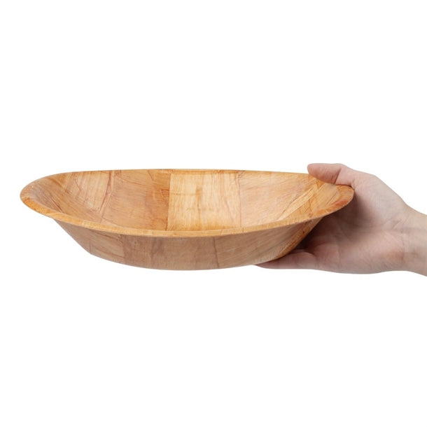 Olympia Oval Wooden Bowl Large l093