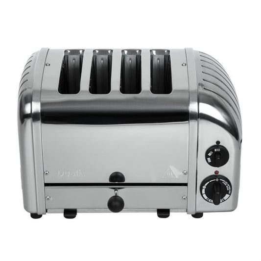 Dualit 2 x 2 Combi Vario 4 Slice Toaster Stainless 42174 l139