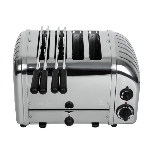 Dualit 2 x 2 Combi Vario 4 Slice Toaster Stainless 42174 l139