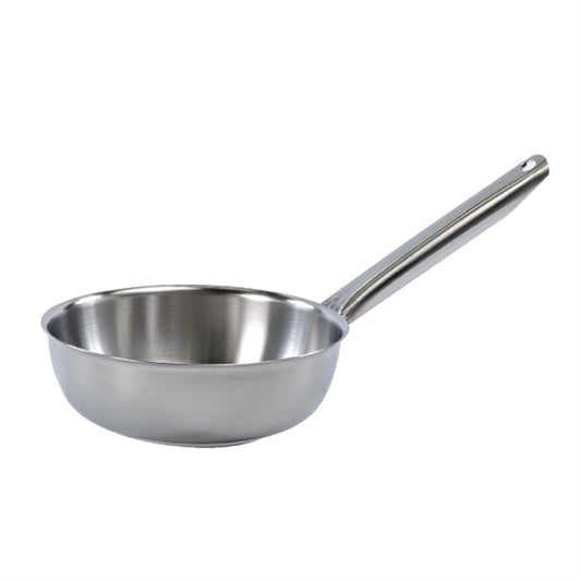 Matfer Bourgeat Tradition Plus Stainless Steel Flared Sauté Pan 20cm l236
