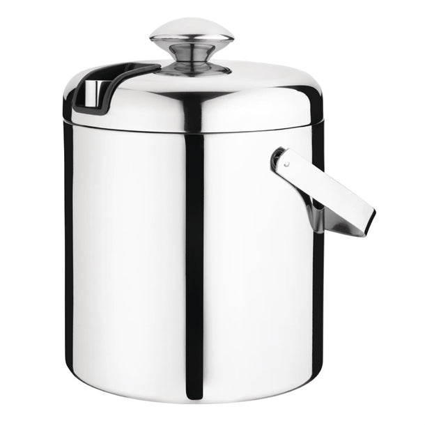Olympia Ice Bucket with Lid & Tongs 1.23Ltr l279