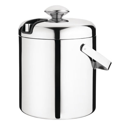 Olympia Ice Bucket with Lid & Tongs 1.23Ltr l279