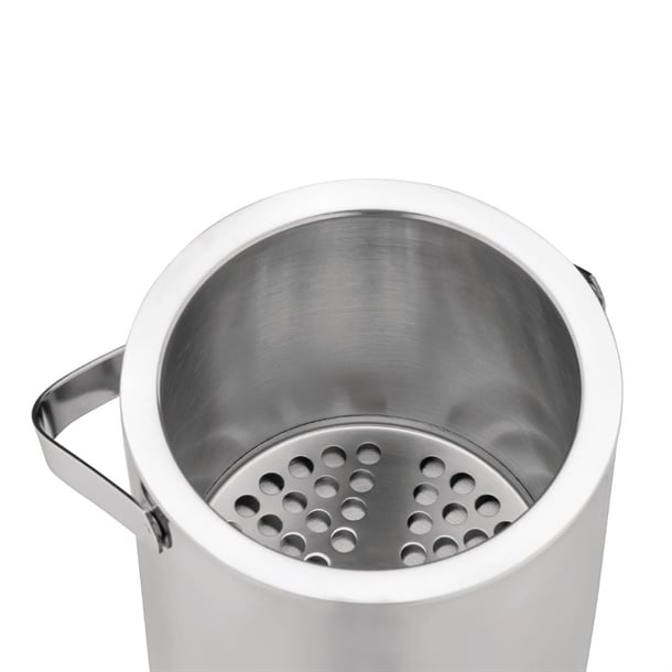 Olympia Ice Bucket with Lid & Tongs 1.23Ltr l279