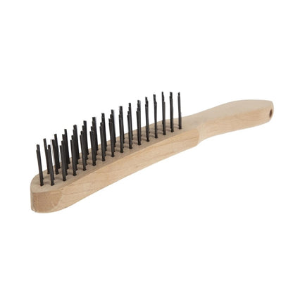 Faithfull Heavy Duty Wire Grill Brush 4 Row jf947