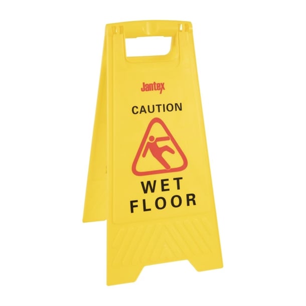 Jantex Wet Floor Safety Sign l416