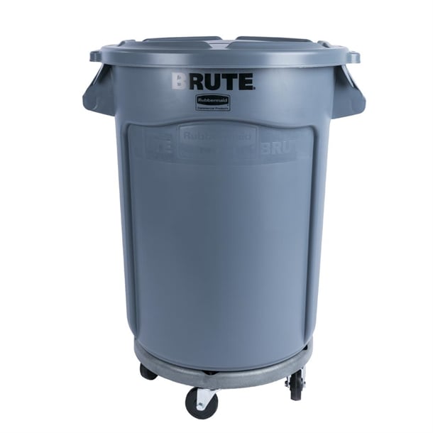 Rubbermaid BRUTE Container Grey 121Ltr l640