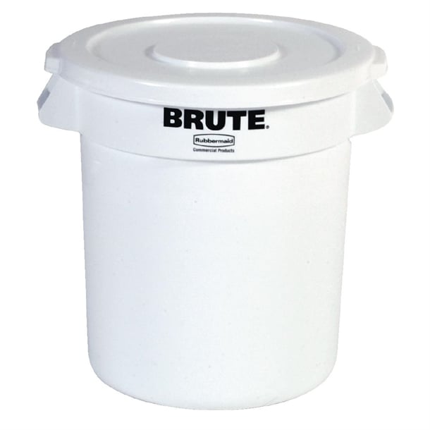 Rubbermaid BRUTE Container White 121Ltr l653