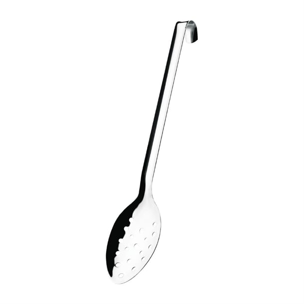 Vogue Perforated Spoon with Hook 14" l671