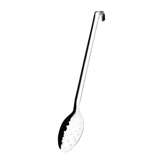 Vogue Long Perforated Spoon with Hook 16" l672