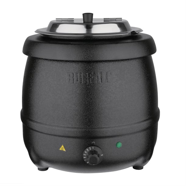 Buffalo Soup Kettle Black 10Ltr l715