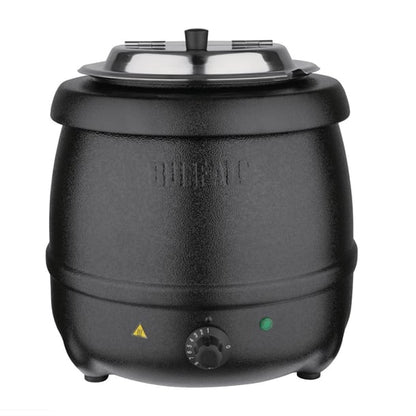 Buffalo Soup Kettle Black 10Ltr l715