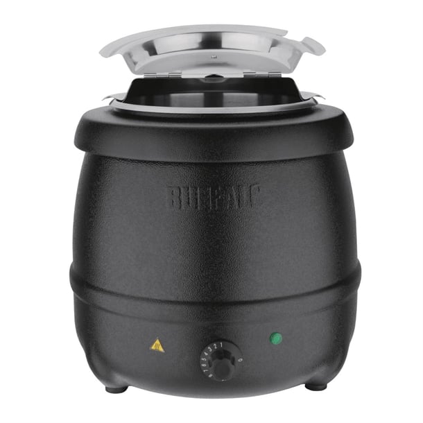 Buffalo Soup Kettle Black 10Ltr l715