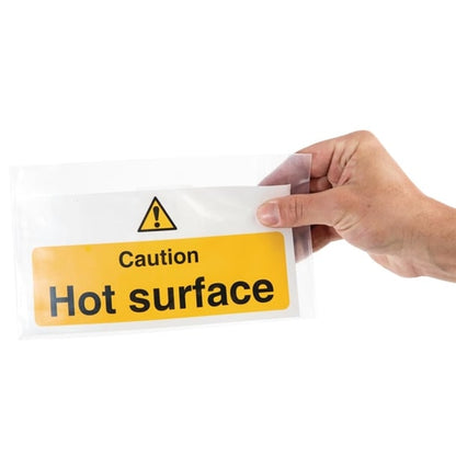 Vogue Caution Hot Surface Sign l848