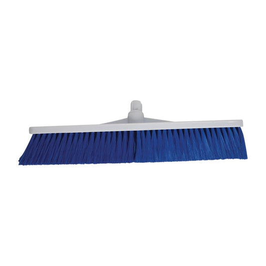 SYR Hygiene Broom Head Soft Bristle Blue l869