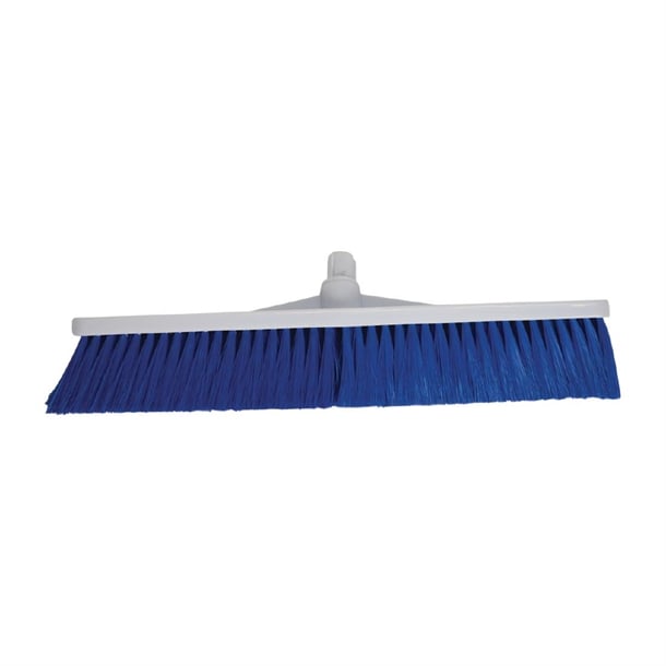 SYR Hygiene Broom Head Stiff Bristle Blue l873