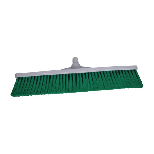 SYR Hygiene Broom Head Stiff Bristle Green l874