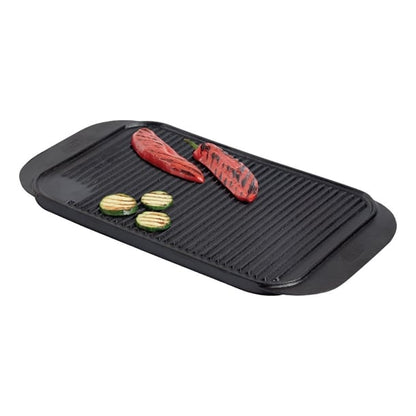 Vogue Reversible Cast Iron Double Griddle Pan 26cm m650