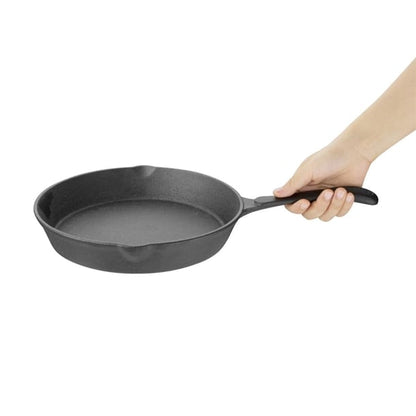 Vogue Round Cast Iron Skillet Pan 25cm m655