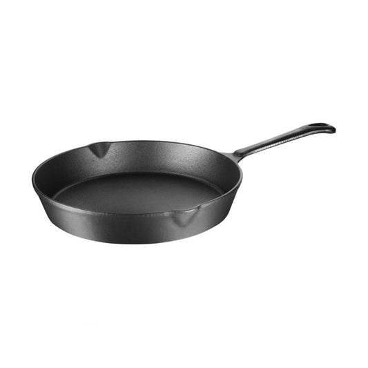 Vogue Round Cast Iron Skillet Pan 25cm m655