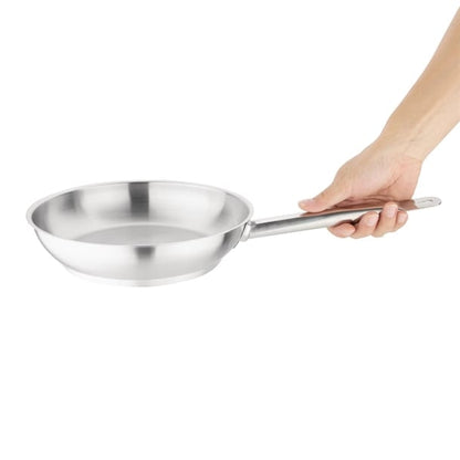 Vogue Stainless Steel Frying Pan 24cm m925