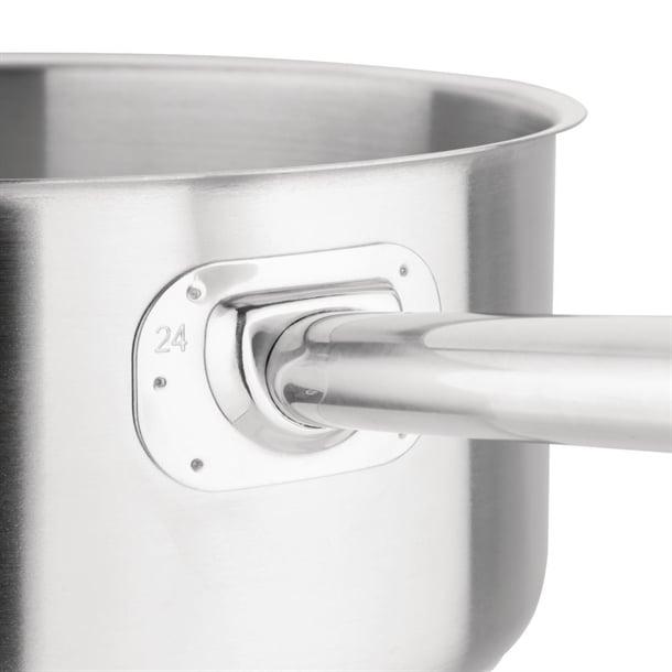 Vogue Stainless Steel Saucepan 24cm m945