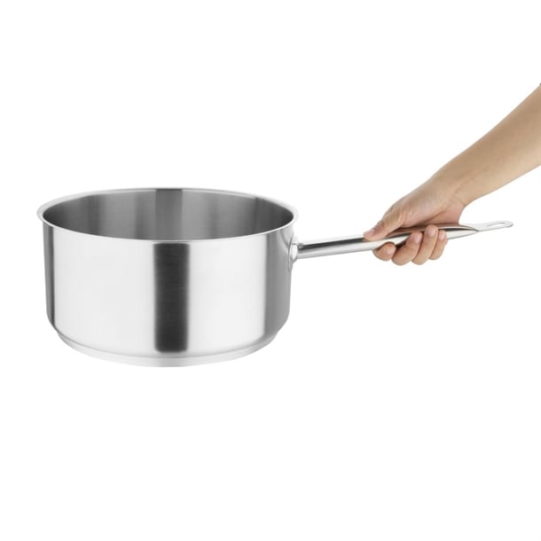 Vogue Stainless Steel Saucepan 28cm m946