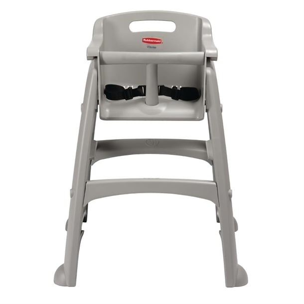 Rubbermaid Sturdy Stacking High Chair Platinum m959