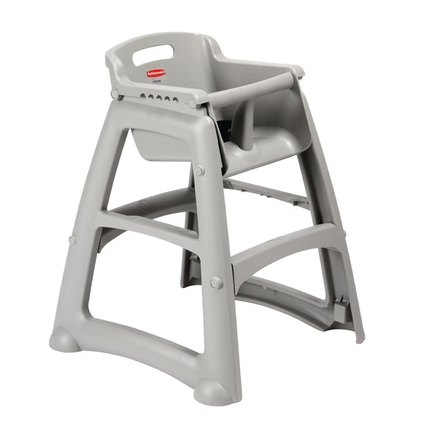 Rubbermaid Sturdy Stacking High Chair Platinum m959