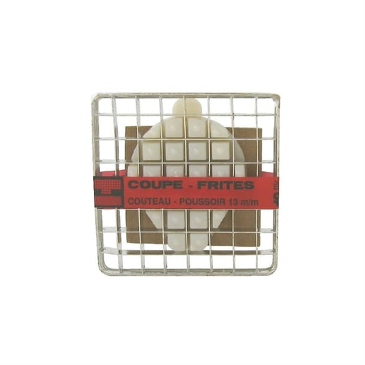 Kit Blade & Pusher (13 x 13mm) for Tellier Potato Chipper n660