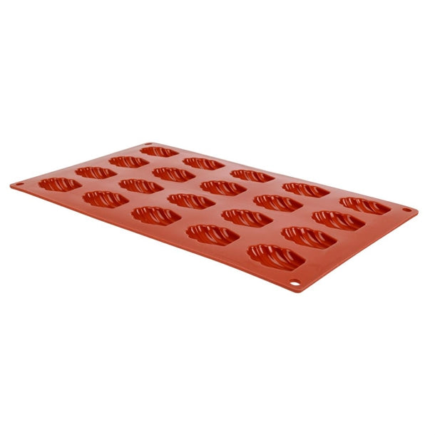 Pavoni Formaflex Silicone Non-Stick Mini-Madeleine Mould 20 Cup n939