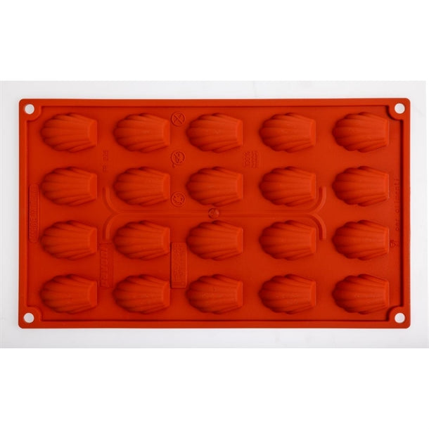 Pavoni Formaflex Silicone Non-Stick Mini-Madeleine Mould 20 Cup n939