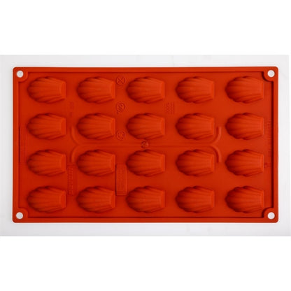 Pavoni Formaflex Silicone Non-Stick Mini-Madeleine Mould 20 Cup n939