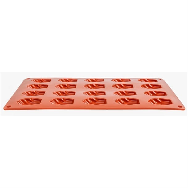 Pavoni Formaflex Silicone Non-Stick Mini-Madeleine Mould 20 Cup n939