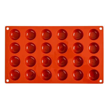 Pavoni Formaflex Silicone Pomponette Mould 24 Cup n940