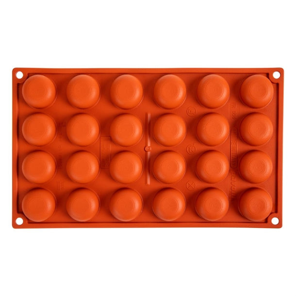 Pavoni Formaflex Silicone Pomponette Mould 24 Cup n940