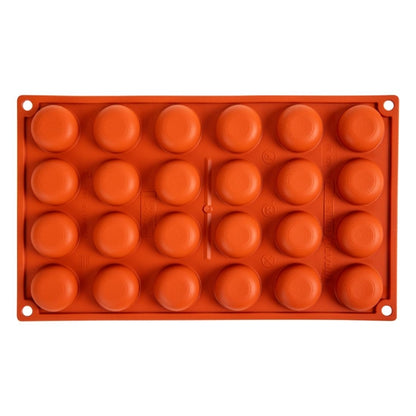 Pavoni Formaflex Silicone Pomponette Mould 24 Cup n940