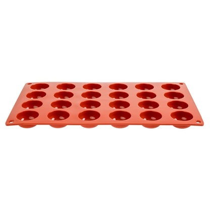 Pavoni Formaflex Silicone Pomponette Mould 24 Cup n940