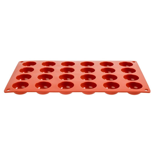 Pavoni Formaflex Silicone Pomponette Mould 24 Cup n940