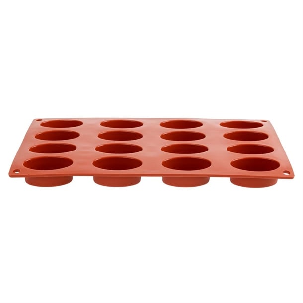 Pavoni Formaflex Silicone Oval Mould 16 Cup n951