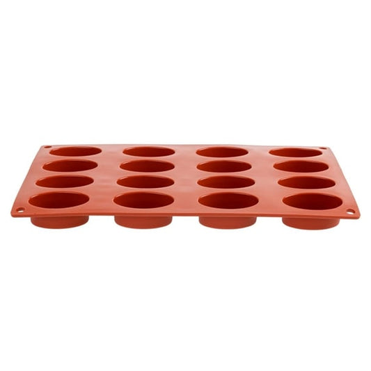 Pavoni Formaflex Silicone Oval Mould 16 Cup n951