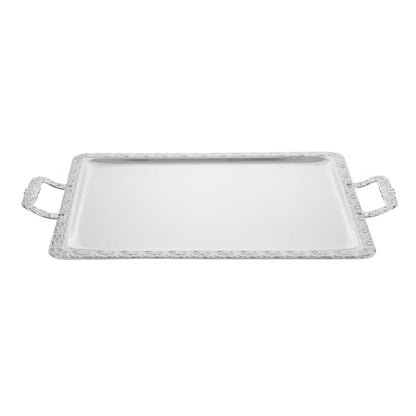 APS Stainless Steel Rectangular Handled Service Tray 600mm p004
