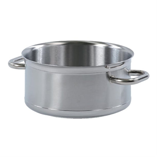 Matfer Bourgeat Tradition Plus Stainless Steel Casserole Pan 28cm p270