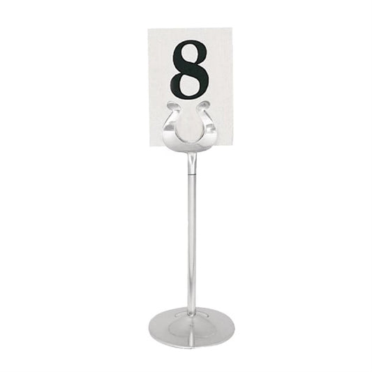 Olympia Stainless Steel Table Number Stand 205mm p343