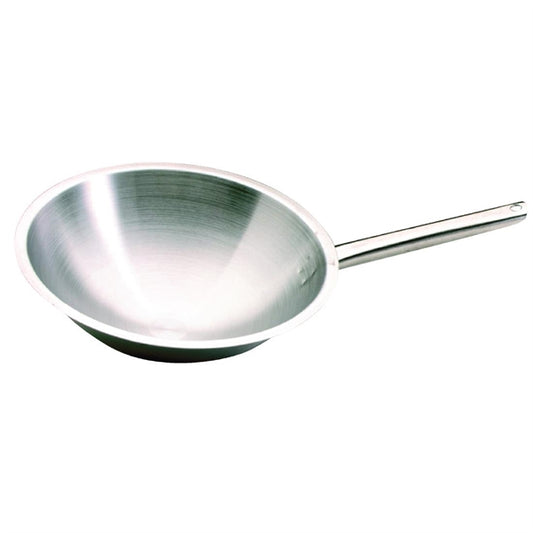 Matfer Bourgeat Stainless Steel Tradition Plus Wok 35cm p481