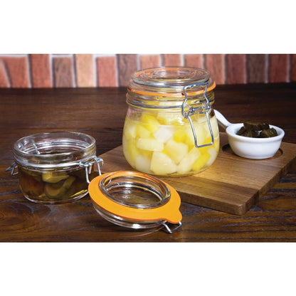 Vogue Clip Top Preserve Jar 500ml p490