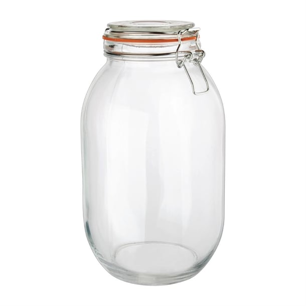 Vogue Clip Top Preserve Jar 2000ml p494