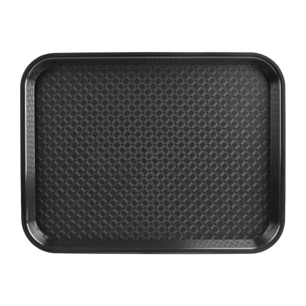 Olympia Kristallon Polypropylene Fast Food Tray Black p_dp216