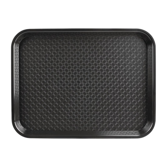 Olympia Kristallon Polypropylene Fast Food Tray Black p_dp216