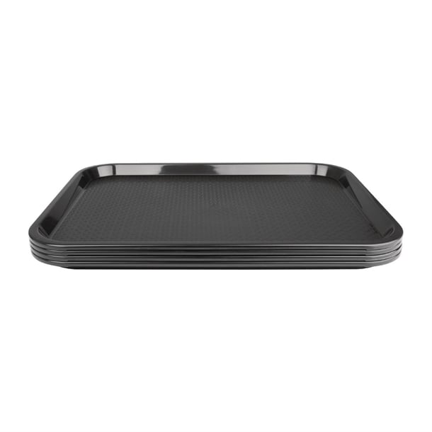 Olympia Kristallon Polypropylene Fast Food Tray Black p_dp216